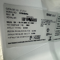 Fisherbrand isotemp Undercounter Refrigerator image 3